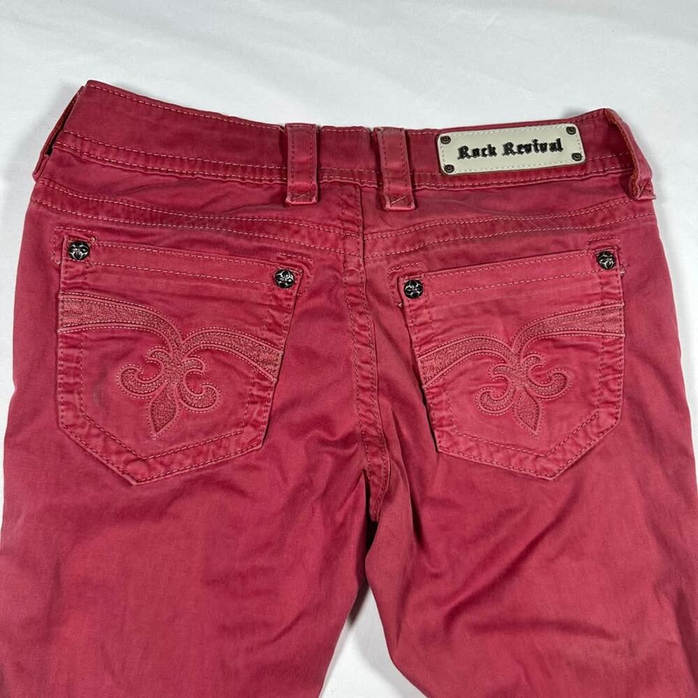 Y2K Low-rise Rock Revival Skinny Jeans Size 28